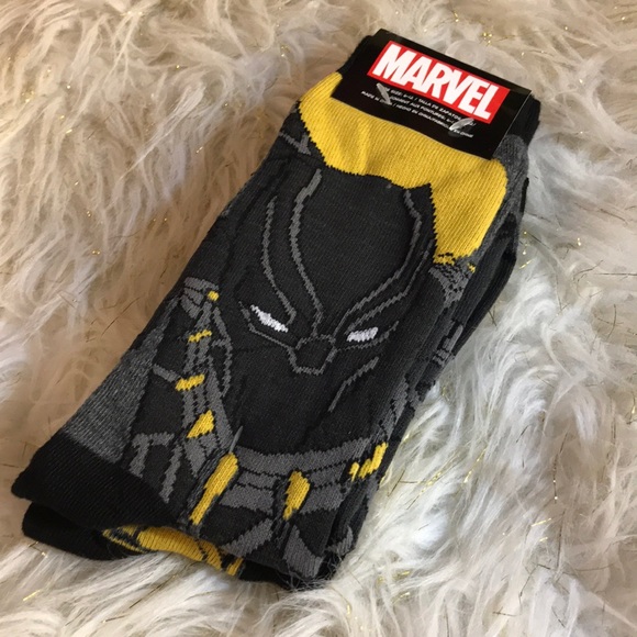 Other - Black Panther Socks Mens Size 6-12